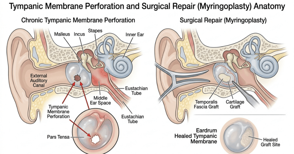 Prevent Ear Infection with Perforated Eardrum tareq