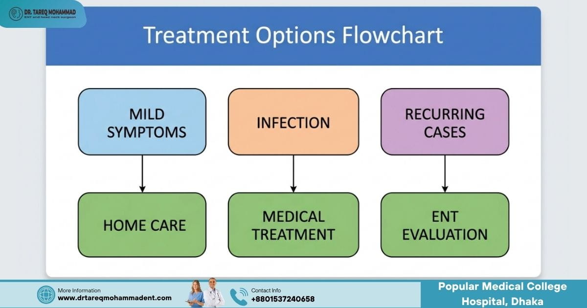 Treatment Options flow chart